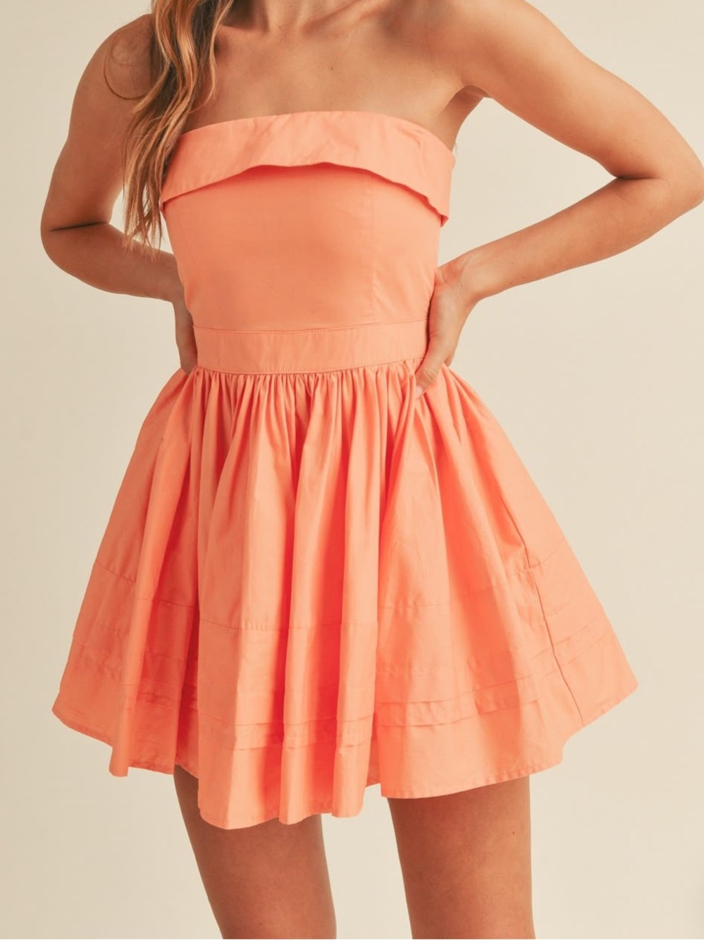 Mable Strapless Mini Dress